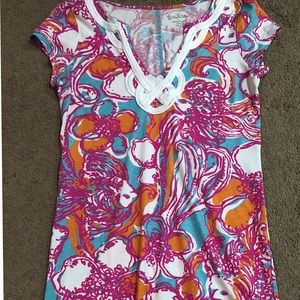 Lilly Pulitzer Brewster Get Tanked Dress XS